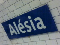Alesia Metro Station Alesia Metro Station