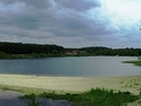 Bay in former Sand Mine of Myślin