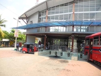 Bus At Negombo Terminal