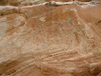 View Of Medicine Lodge Rock Art View Of Medicine Lodge Rock Art