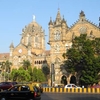 Busy Street-View Outside CST Station
