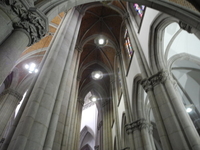Arched Aisle Ceiling View Arched Aisle Ceiling View