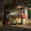 Woman Working On Local Handicraft